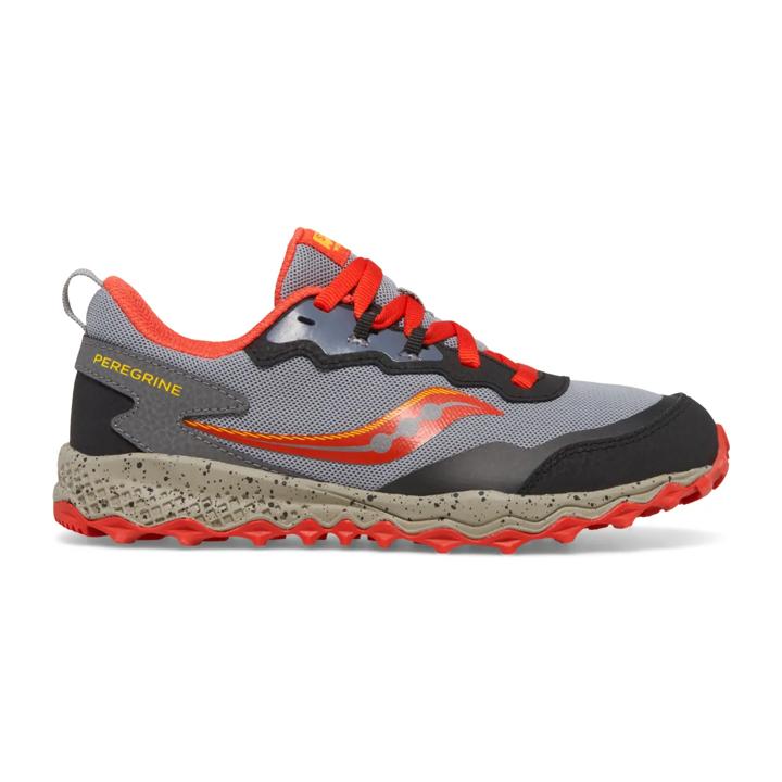 Peregrine KDZ Sneaker, Grey | Red | Yellow, dynamic