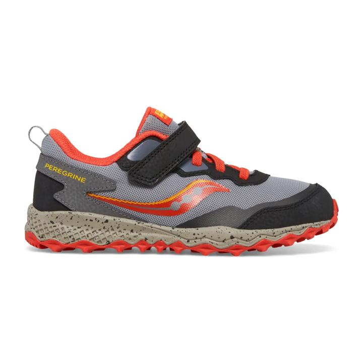 Peregrine KDZ A/C Sneaker, Grey/Red/Yellow, dynamic
