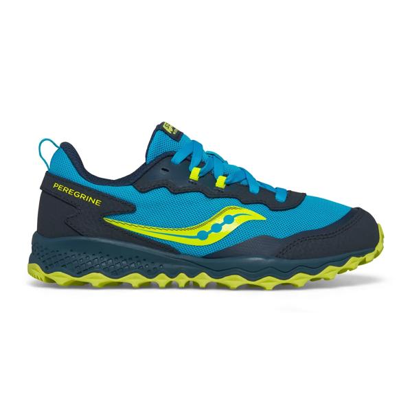 Peregrine KDZ Sneaker, Blue/Citron, dynamic