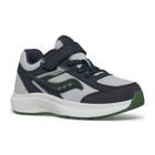 Cohesion KDZ A/C Sneaker, Navy/Grey/Green, dynamic 2
