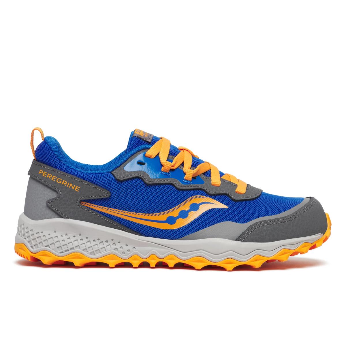 Peregrine KDZ Sneaker, Blue/Orange, dynamic 1