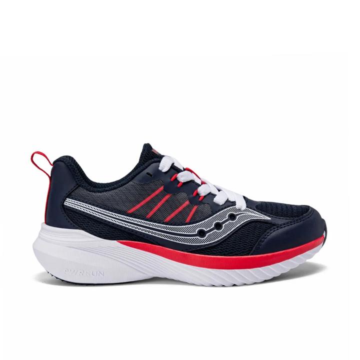 Endorphin KDZ Sneaker, Navy/Red, dynamic