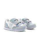 Baby Jazz Hook & Loop Sneaker, White/Blue, dynamic 2