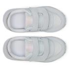 Baby Jazz Hook & Loop Sneaker, White/Blue, dynamic 5