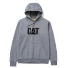 Trademark Hooded Sweatshirt, Dark Heather Grey, dynamic 1