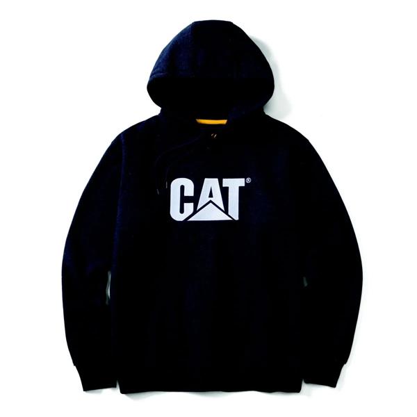 Trademark Hooded Sweatshirt, Navy Heather, dynamic