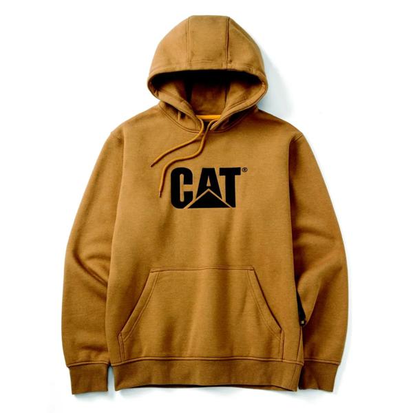 Trademark Hooded Sweatshirt, Bronze Heather, dynamic