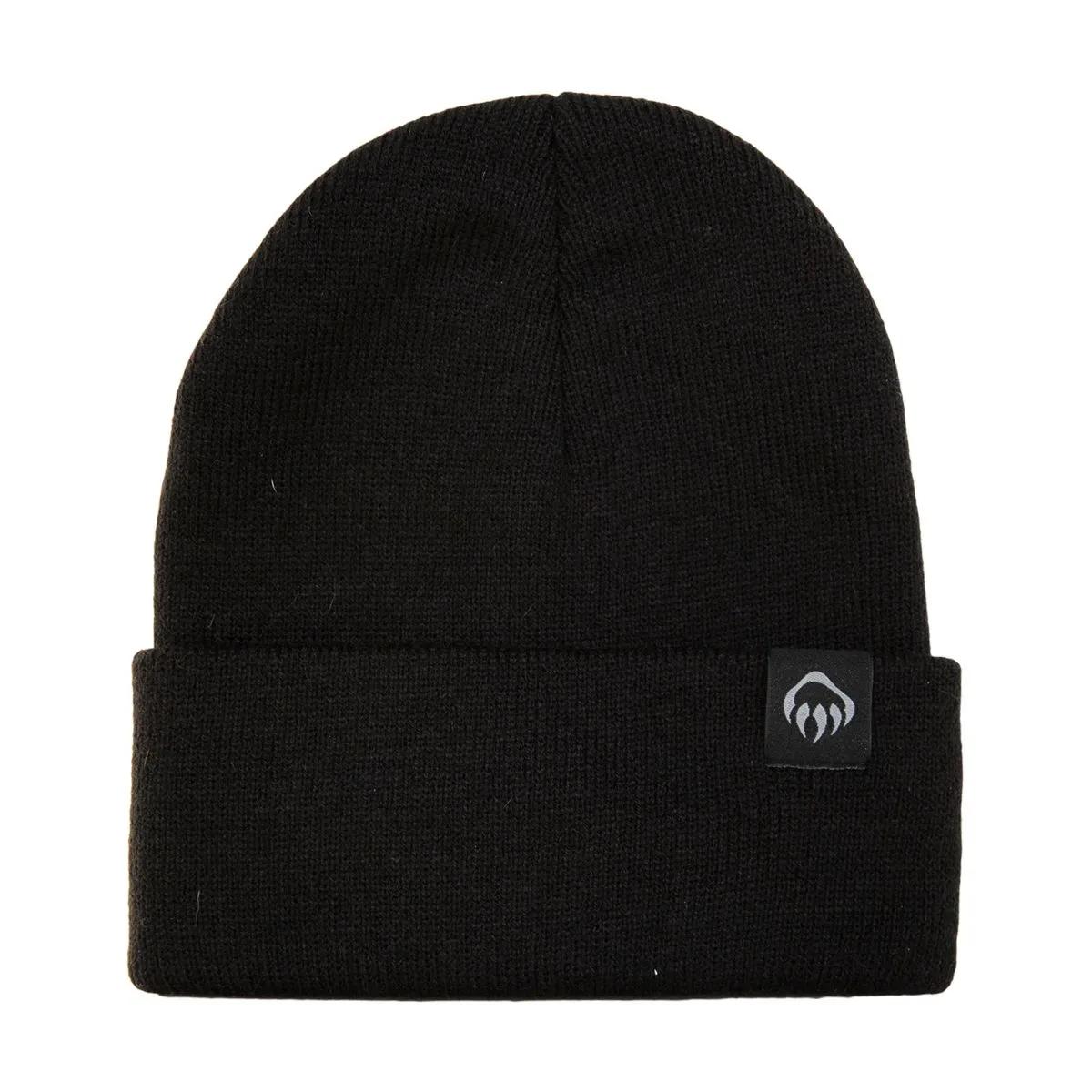 Knit Watch Cap, Black, dynamic 1