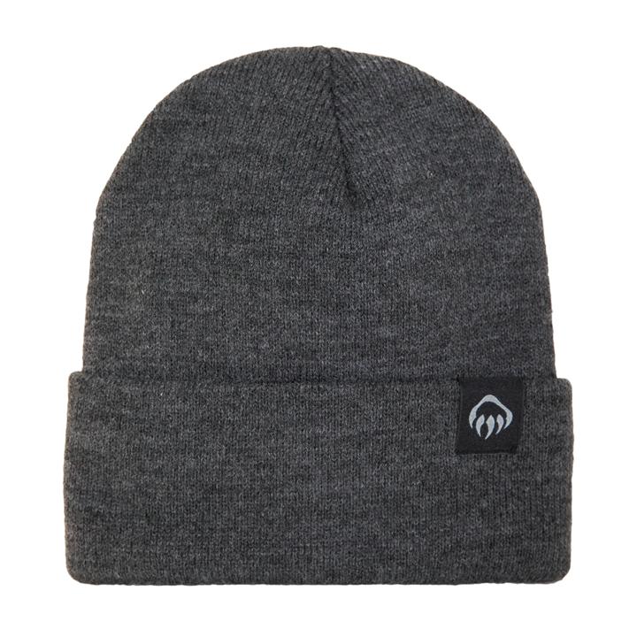 Knit Watch Cap, Charcoal Grey, dynamic