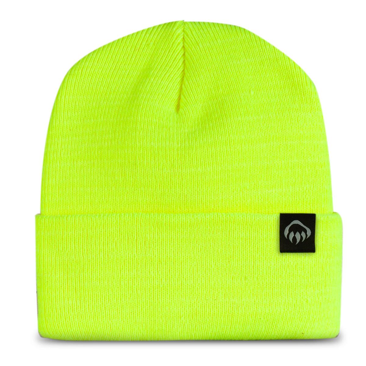 Knit Watch Cap, Safety Yellow, dynamic 1