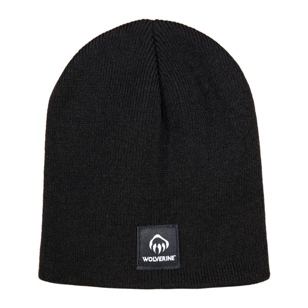 Knit Beanie, Black, dynamic