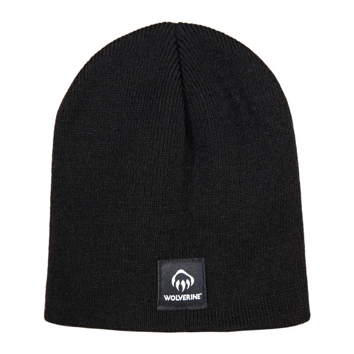 Knit Beanie, Black, dynamic