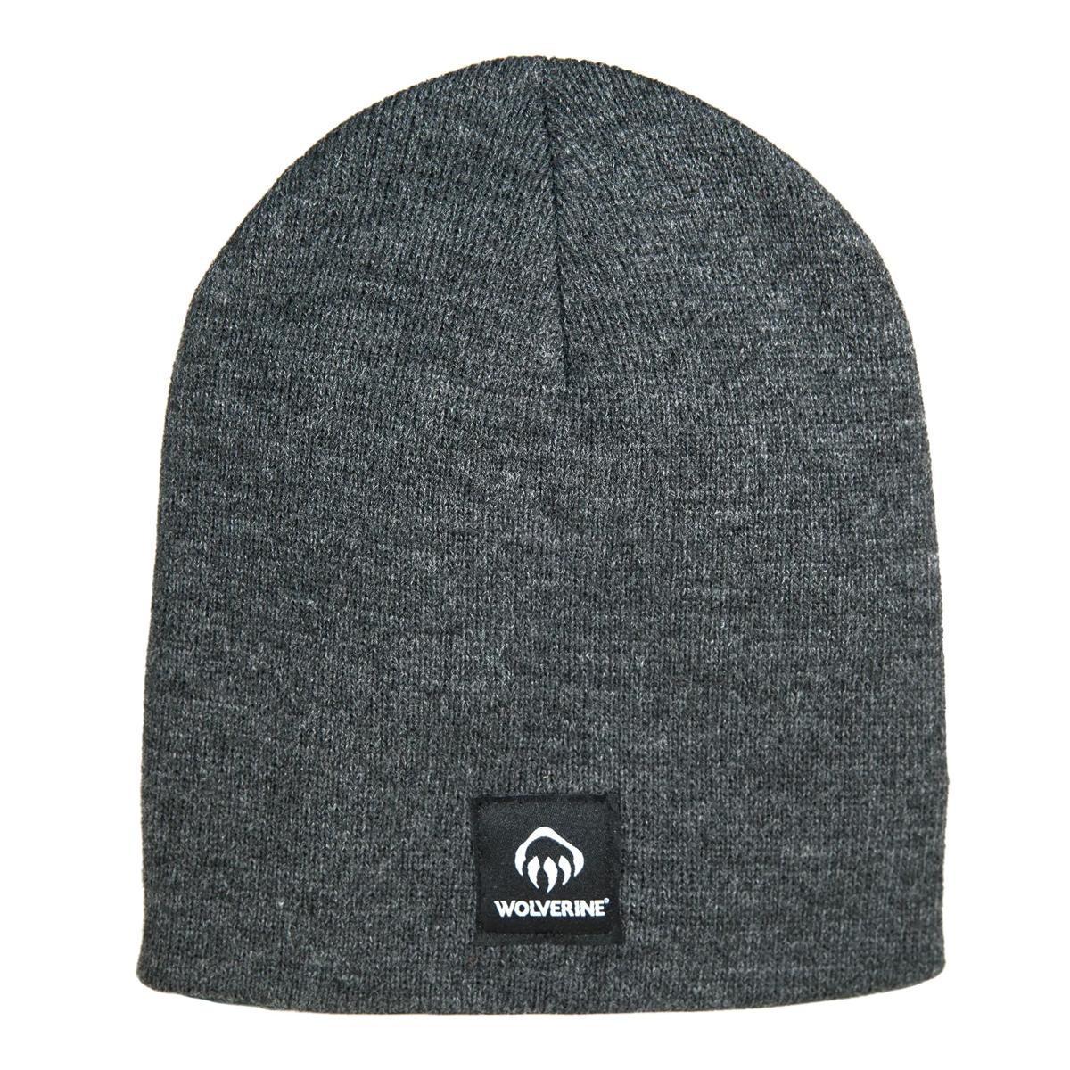 Knit Beanie, Charcoal Gray, dynamic 1