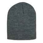 Knit Beanie, Charcoal Gray, dynamic 2