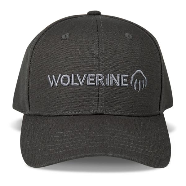 Embroidered 6-Panel Logo Cap, Onyx, dynamic