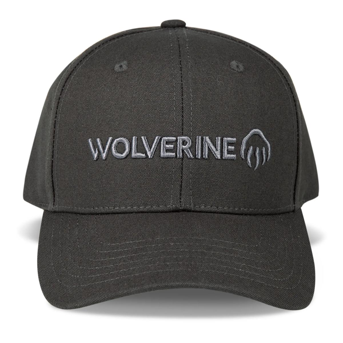 Embroidered 6-Panel Logo Cap, Onyx, dynamic 1