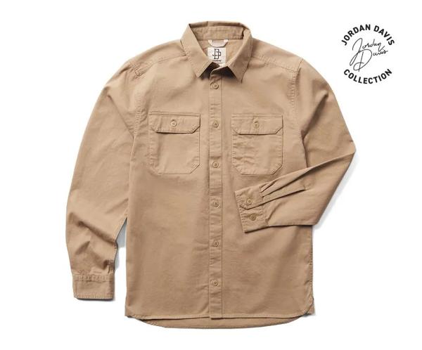 Wolverine x Jordan Davis Twill Shirt, Eldwood, dynamic