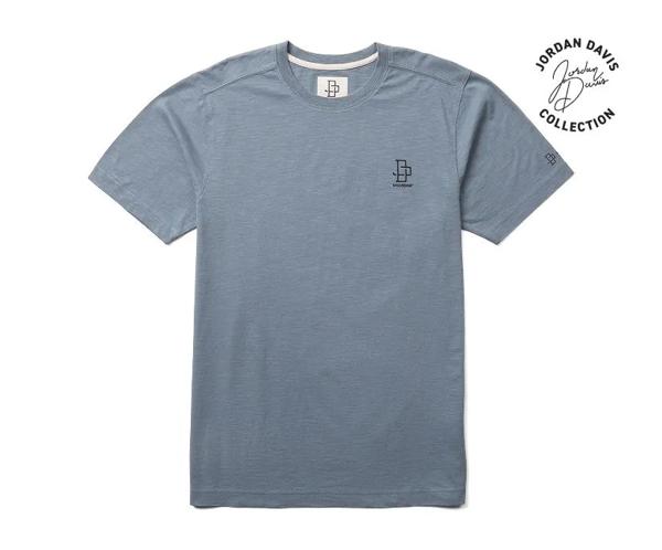 Wolverine x Jordan Davis Graphic Tee, Stormy Blue, dynamic