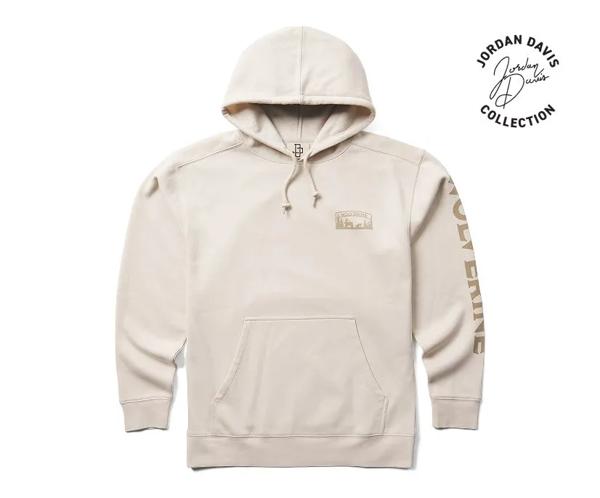 Wolverine x Jordan Davis Hoody, Stone, dynamic