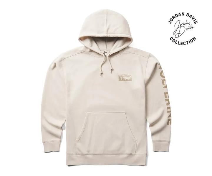 Wolverine x Jordan Davis Hoody, Stone, dynamic