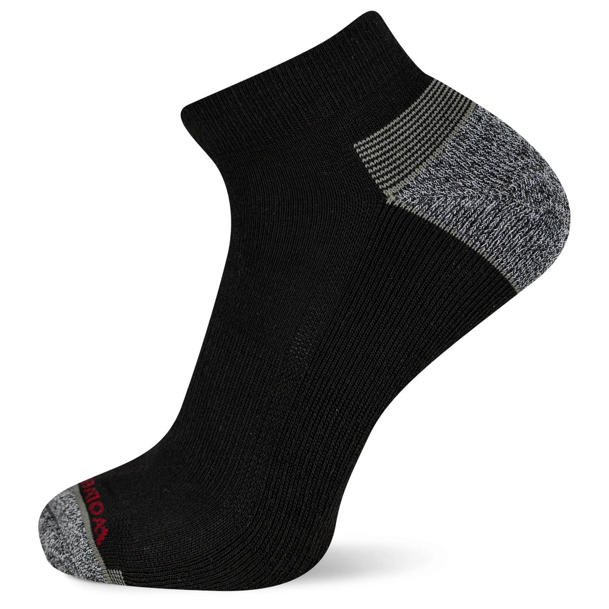 6-PK Performance Work Lowcut Sock, Black, dynamic 1