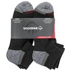 6-PK Performance Work Lowcut Sock, Black, dynamic 3