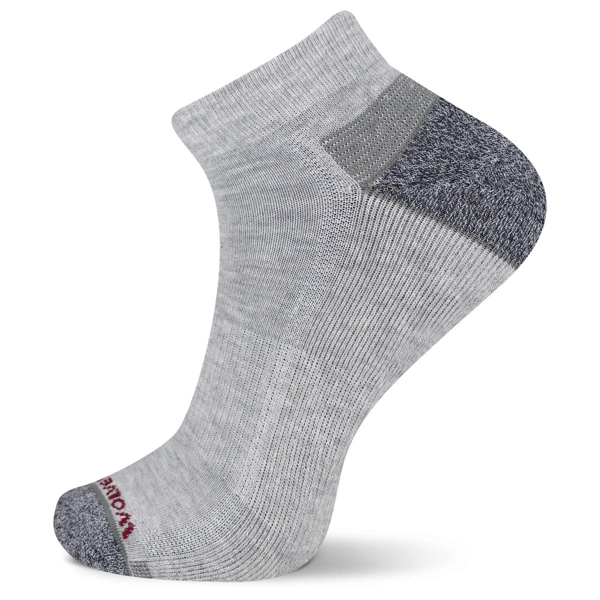 6-PK Performance Work Lowcut Sock, Heather Gray, dynamic 1