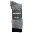 2-PK Luton Thermal Crew Sock, Black, dynamic 3