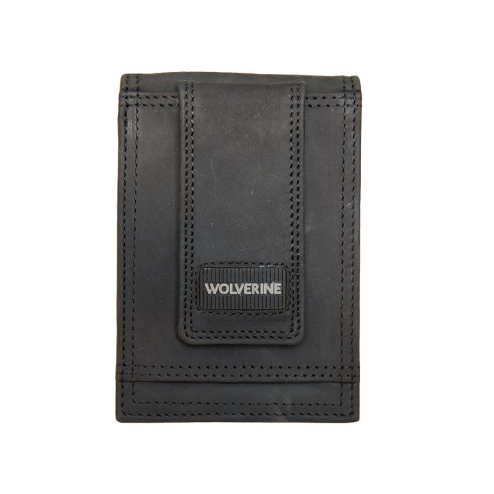 Rugged Front Pocket Wallet, Black, dynamic