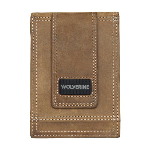 Rugged Front Pocket Wallet, Brown, dynamic