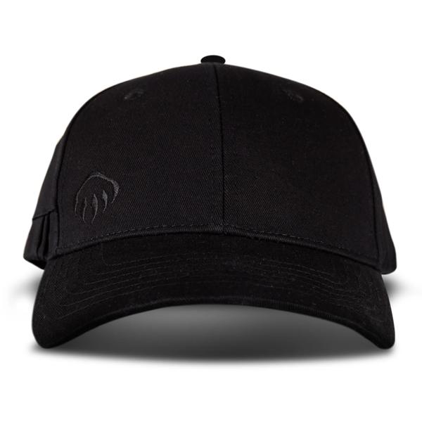 Pencil Sleeve 6 Panel Cap, True Black, dynamic