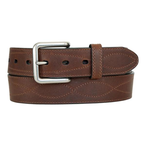 Raider Figure Eight Belt, Brown, dynamic