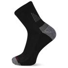 6-PK Performance Quarter Work Sock, Black, dynamic 1