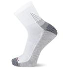 6-PK Performance Quarter Work Sock, White, dynamic 1