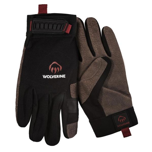 Performance Leather Dexterity Glove, Brown, dynamic