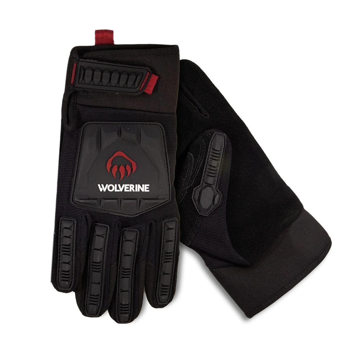 Performance Leather Impact Glove, Black, dynamic 1