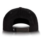 Patch Flat Brim Corduroy Cap, Black Olive, dynamic 5