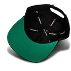 Patch Flat Brim Corduroy Cap, Black Olive, dynamic 7