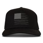Raised American Flag 5-Panel Cap, Black, dynamic 1