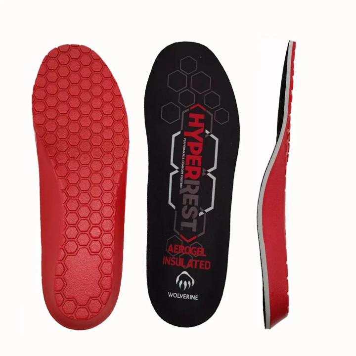 HyperRest Aerogel Insulated Insoles, Black, dynamic