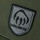 Claw Embroidered Shield Patch Trucker Cap, Olive, dynamic 3