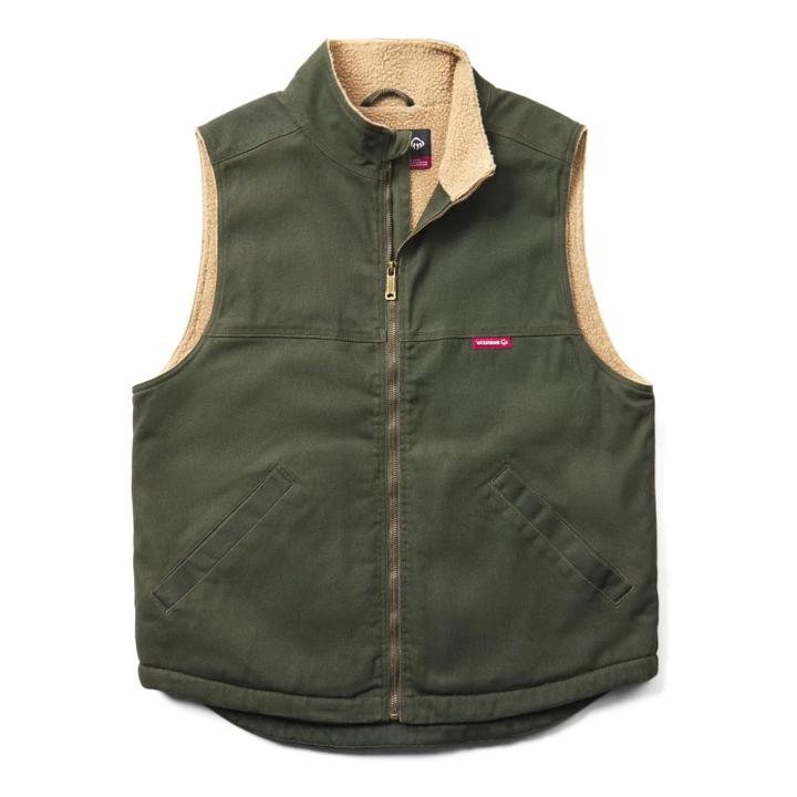 Upland Vest, New Olive, dynamic