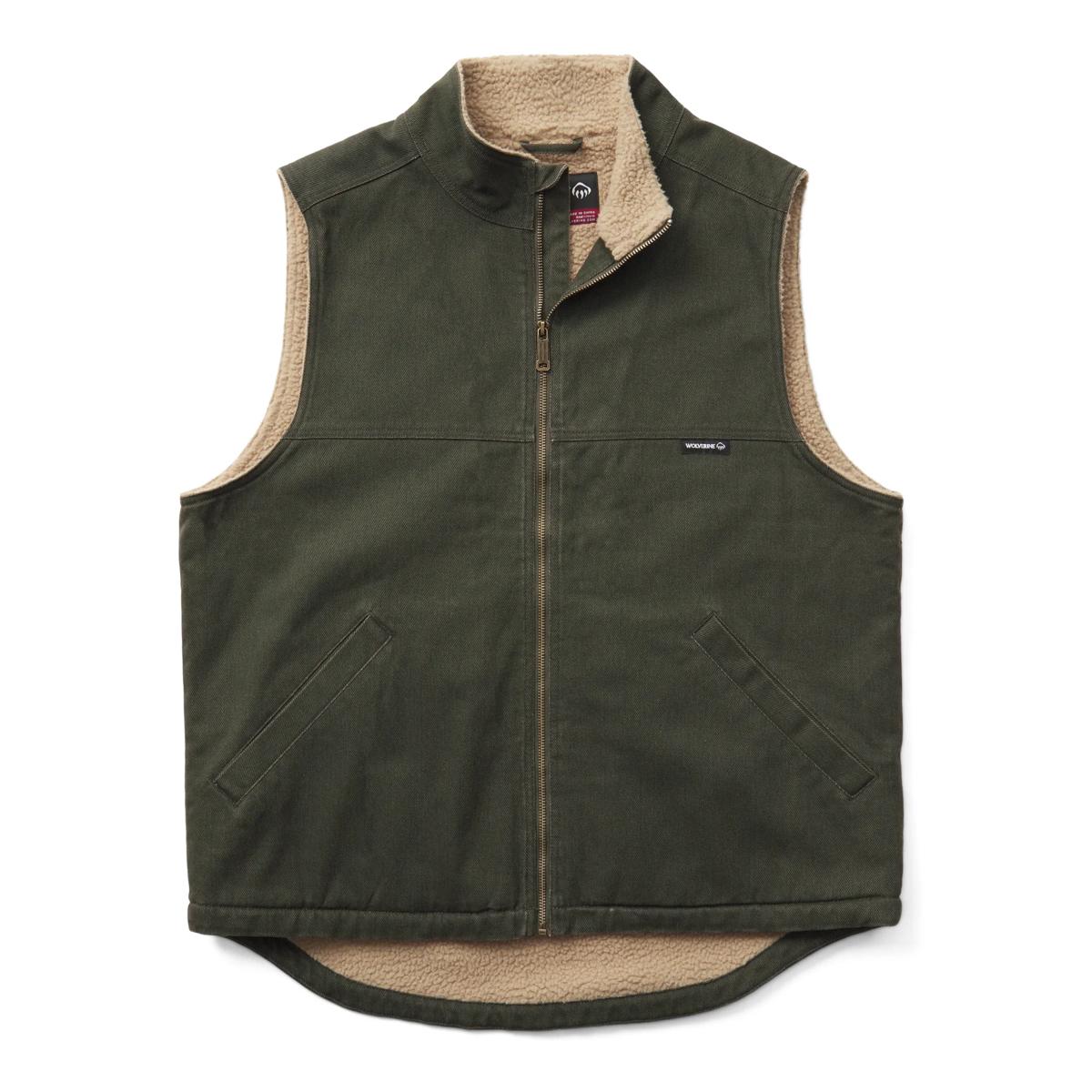 Upland Vest, New Olive, dynamic 1