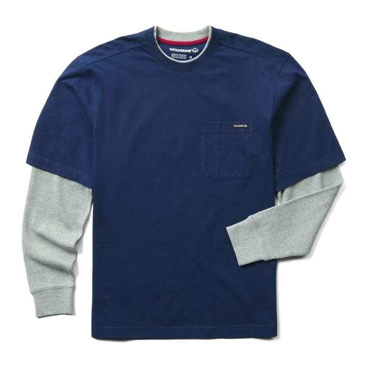 Miter II Tee, Navy, dynamic
