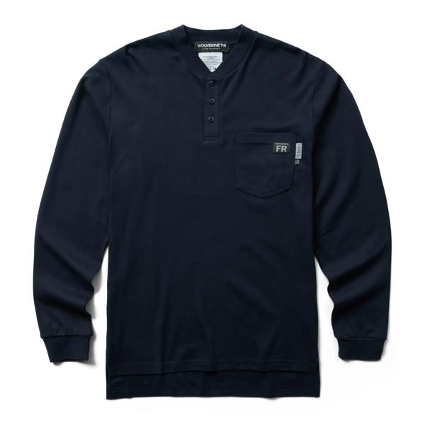 FR Long Sleeve Henley, , dynamic