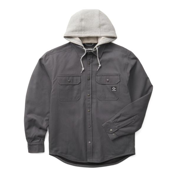 Overman Shirt Jac, Granite, dynamic