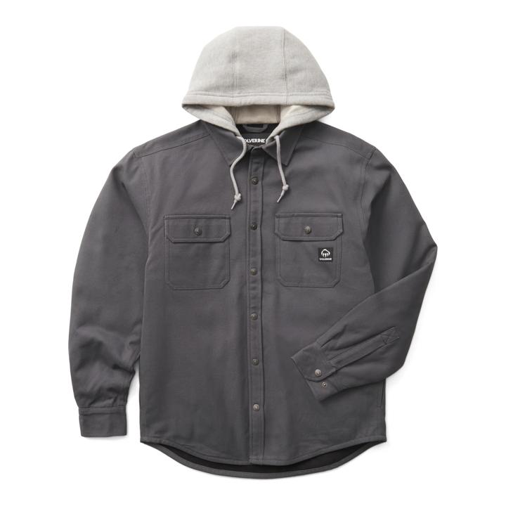 Overman Shirt Jac, Granite, dynamic