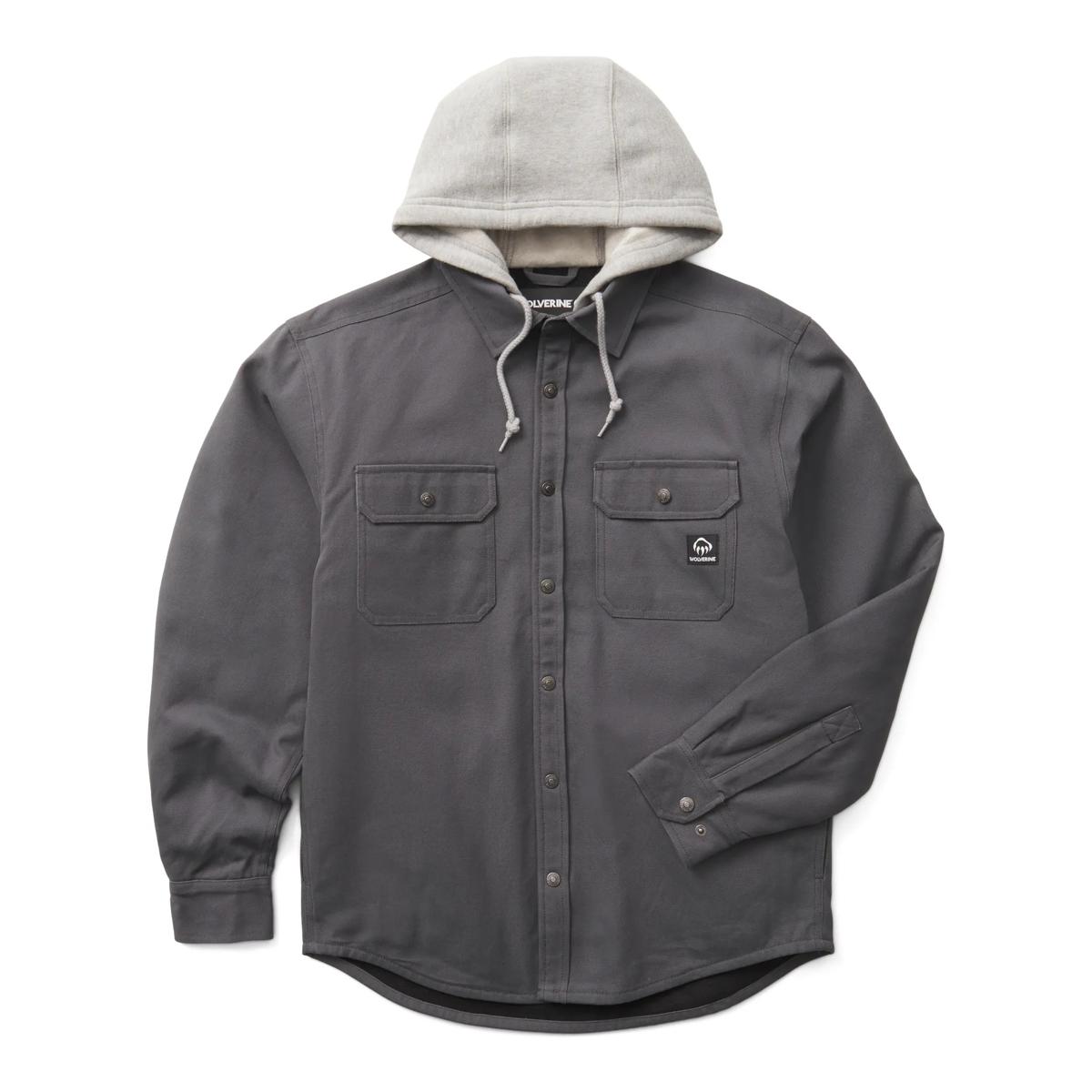 Overman Shirt Jac, Granite, dynamic 1