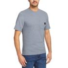 Guardian Cotton&trade; Pocket Tee, Blue Heather, dynamic 2