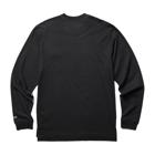 Guardian Cotton&trade; Long Sleeve Pocket Tee, Black, dynamic 3